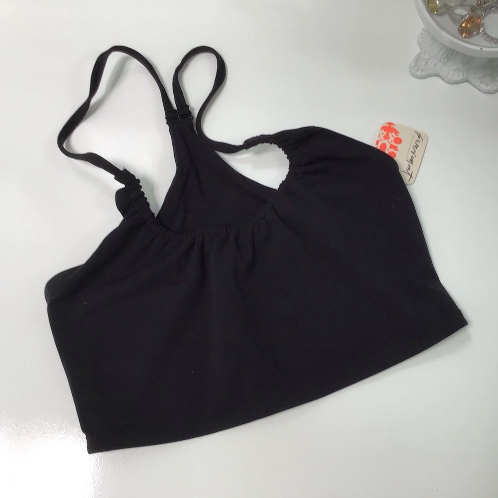 FP Movement Can’t Get Enough Blk Cami Bralette S NwT